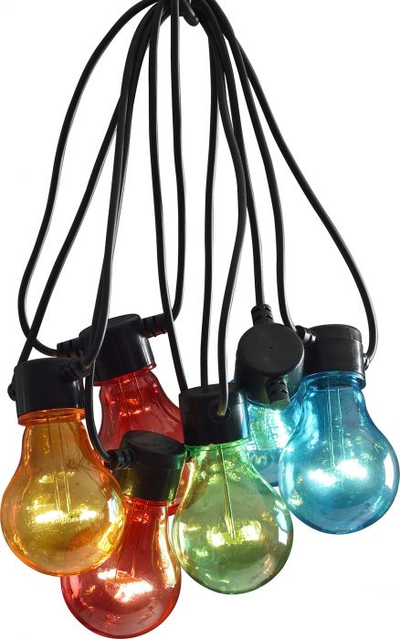 LED-valgussari Konstsmide multi colour 10-osaline