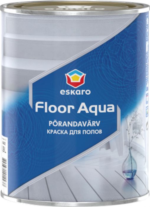 Põrandavärv Eskaro Floor Aqua 0,9 l