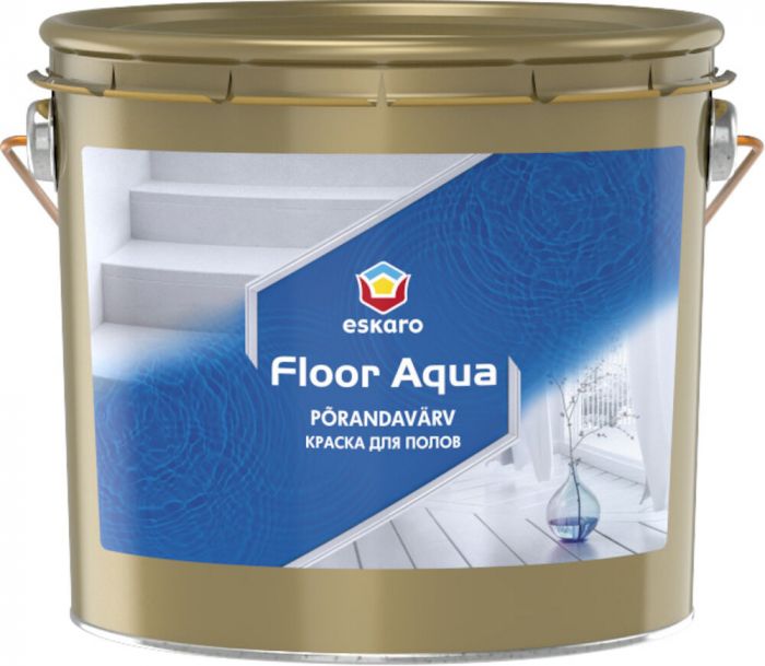 Põrandavärv Eskaro Floor Aqua 2,7 l