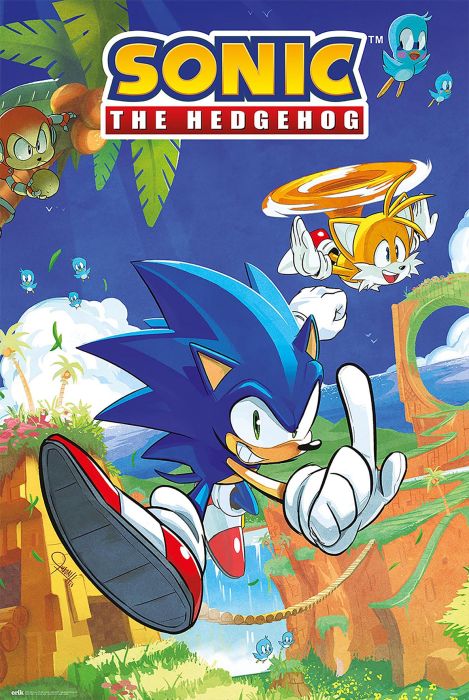 Poster Reinders Sonic the Hedgehog - sonic & tails 084