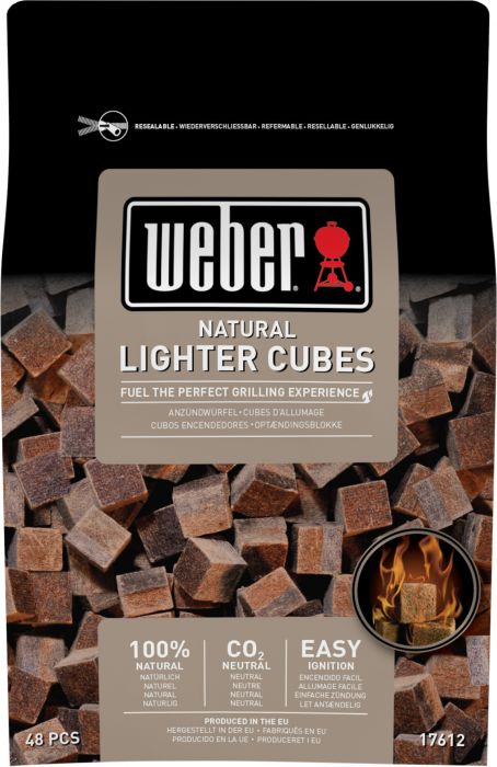 Süütekuubikud Weber Natural Lighter Cubes 48 tk