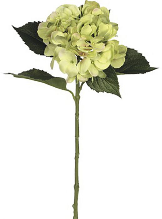 Kunstlill hortensia roheline 76 cm