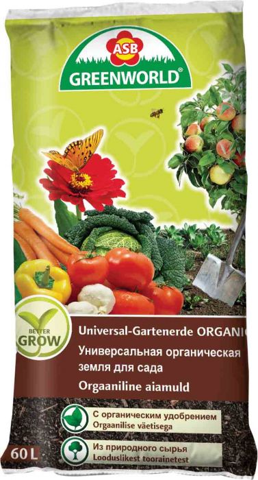 Orgaaniline aiamuld Greenworld 60 l