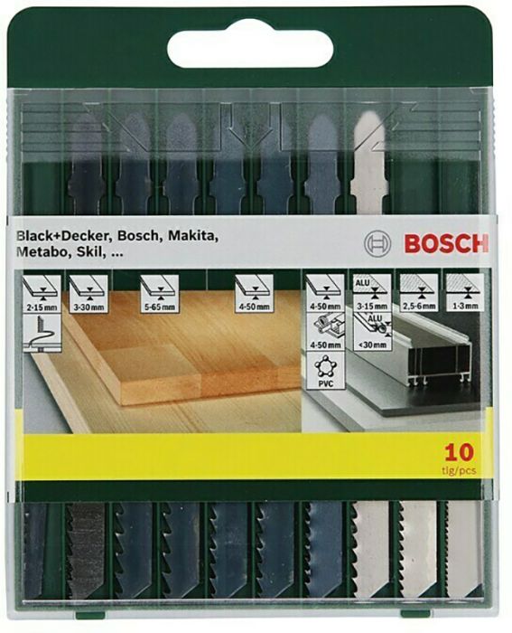 Saeterade komplekt Bosch 10 tk