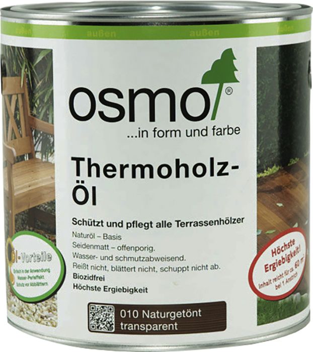 Terrassiõli Osmo Terrassen-Öl 010 termopuit 0,75 l