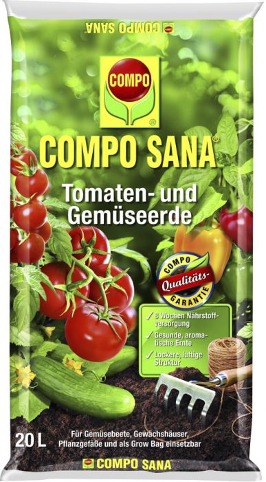 Tomati ja köögiviljamuld Compo 20 l