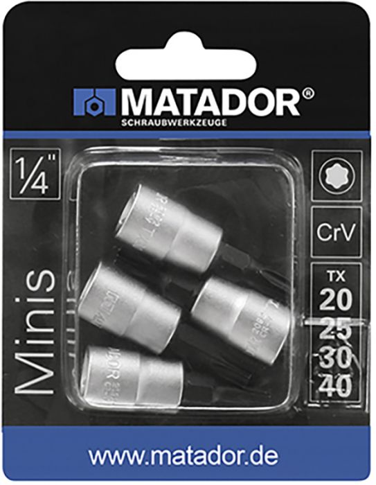 Padrunvõtmete komplekt Matador TX20 - TX40