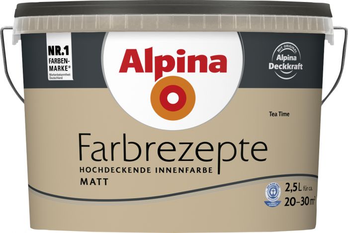 Sisevärv Alpina Farbrezepte Tea Time 2,5 l
