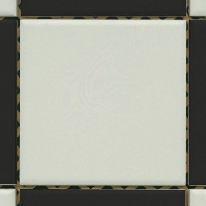 Mosaiik põrandaplaat 9,7 x 9,7 cm Mustvalge