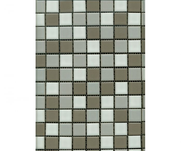 Mosaiik Mix hall/valge 32,6 x 31,6 cm