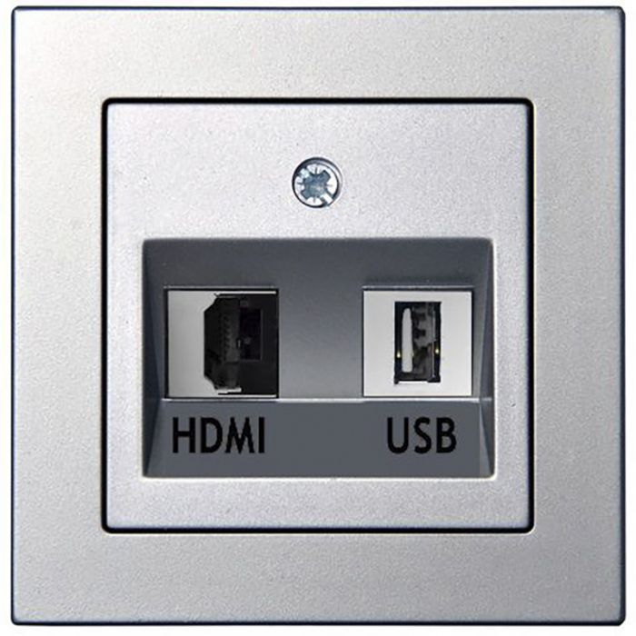 HDMI+USB pesa Epsilon raamita metall