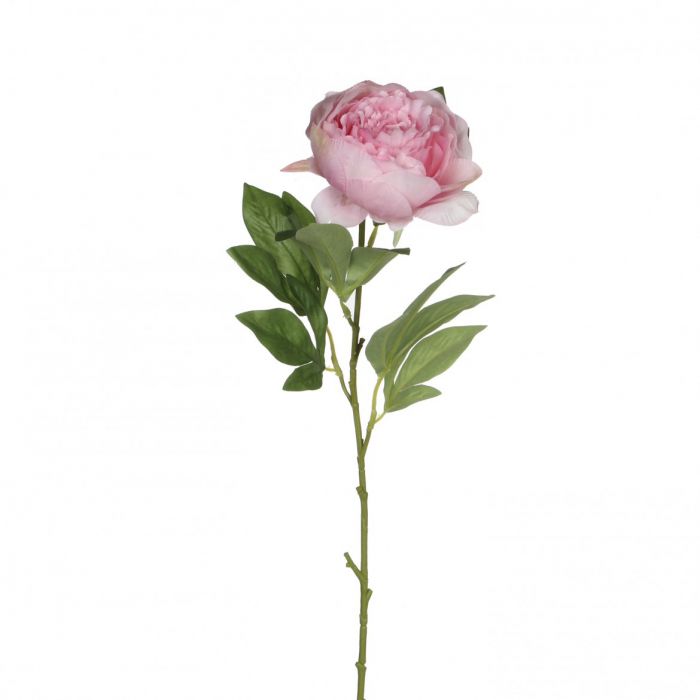 Kunstlill pojengi oks 76 cm, roosa