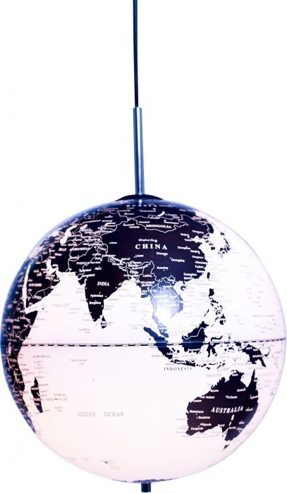 Rippvalgusti Globe the World Ø 30 cm