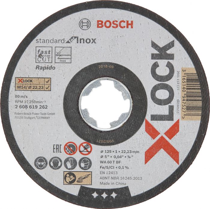 Lõikeketas Bosch X-LOCK inox