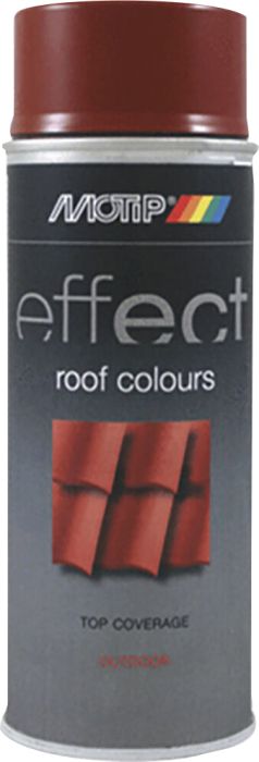 Aerosoolvärv Motip Effect Roofcolor RR750, tellisepunane 400 ml