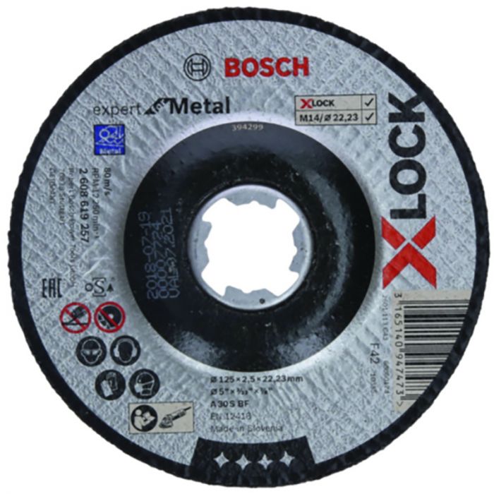 Lõikeketas Bosch X-Lock metallile