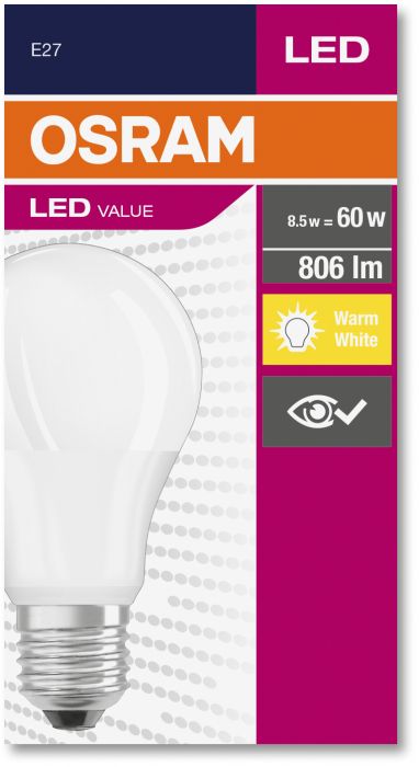 LED-lamp Osram 8,5 W, E27