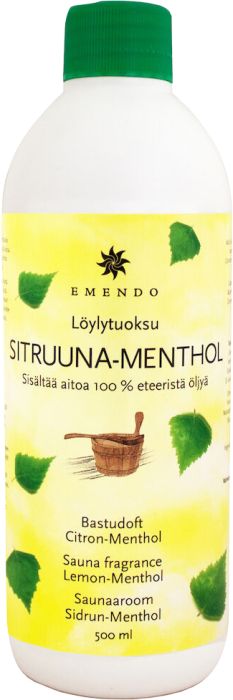 Saunaaroom Emendo Sidrun-menthol 500 ml