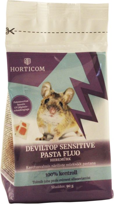 Hiiremürk Deviltop Sensitive Pasta Fluo kott 90g