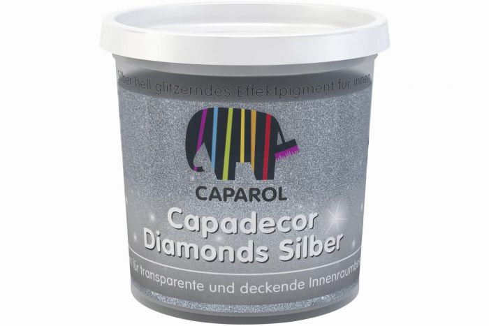 Efektpigment Caparol Capadecor Diamonds, hõbedane 75 g