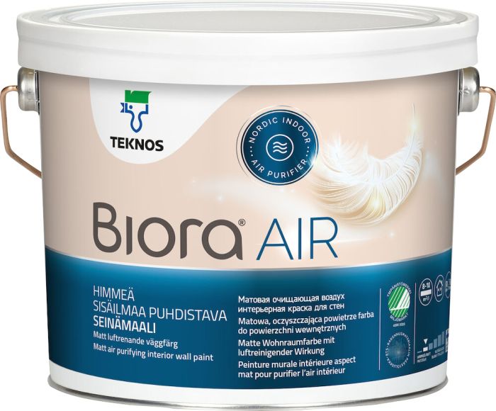Seinavärv Teknos Biora Air PM3 ainult toonimiseks 2,7 l