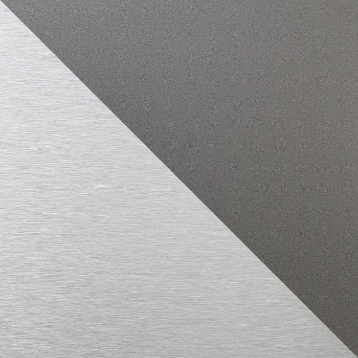 Alumiinium komposiitplaat Nordium Stole3 3 x 610 x 3000 mm tumehall / harjatud hõbedane