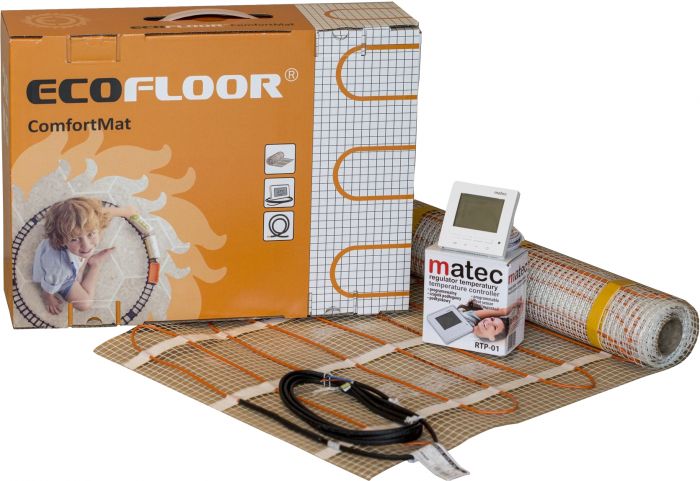 Põrandaküttematt Fenix Ecofloor ComfortMat 160W/1,3 m²