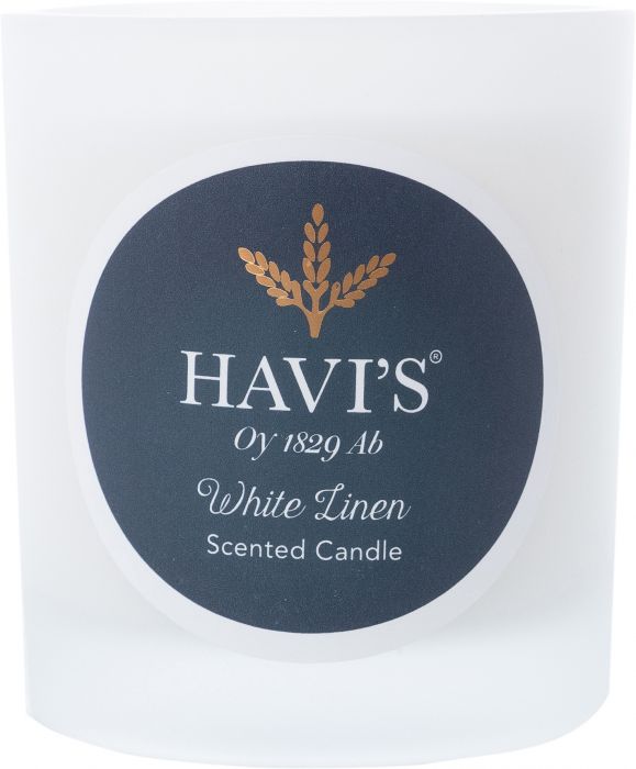 Lõhnaküünal Havis Whit Linen 7 x 7,8 cm