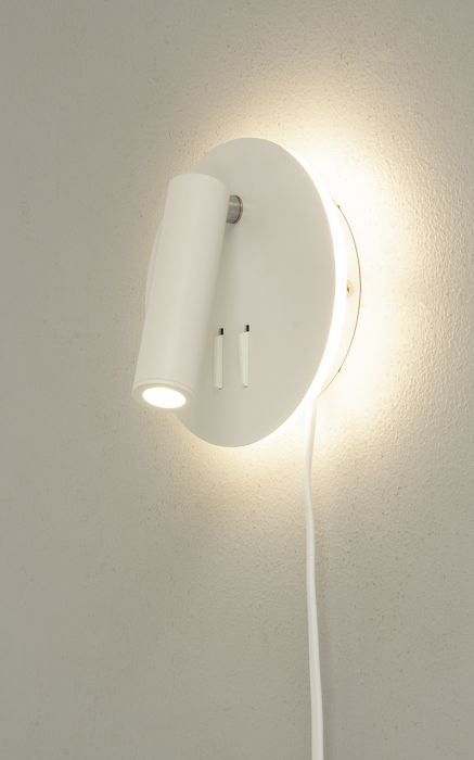 LED-seinavalgusti Aneta Ace valge 1-osaline