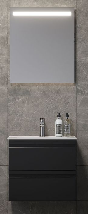 Vannitoamööbli komplekt Camargue Vedo Modern Viken 56 cm matt must