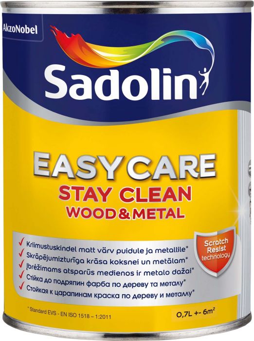 Puidu- ja metallivärv Sadolin EasyCare 0,7 l