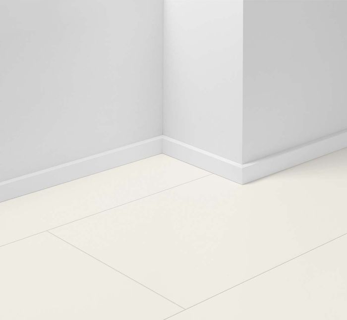 Põrandaliist Parador valge D001 MDF 16 x 40 x 2200 mm