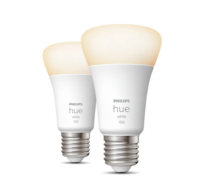 LED-nutilamp Philips Hue White 9,5 W E27, 2 tk