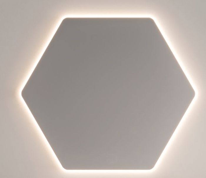 LED-peegel Ordonez Nepal 80 cm valge