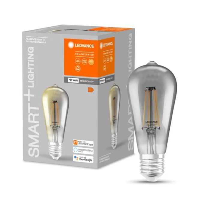 LED-lamp Ledvance SMART+ WIFI Filament Edison DIM 44 6 W/2500 K E27