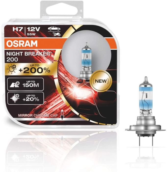 Autolamp Osram Night Breaker 200 H7 2 tk