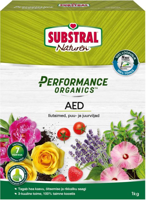 Aiaväetis Substral Performance Organics™ 1 kg