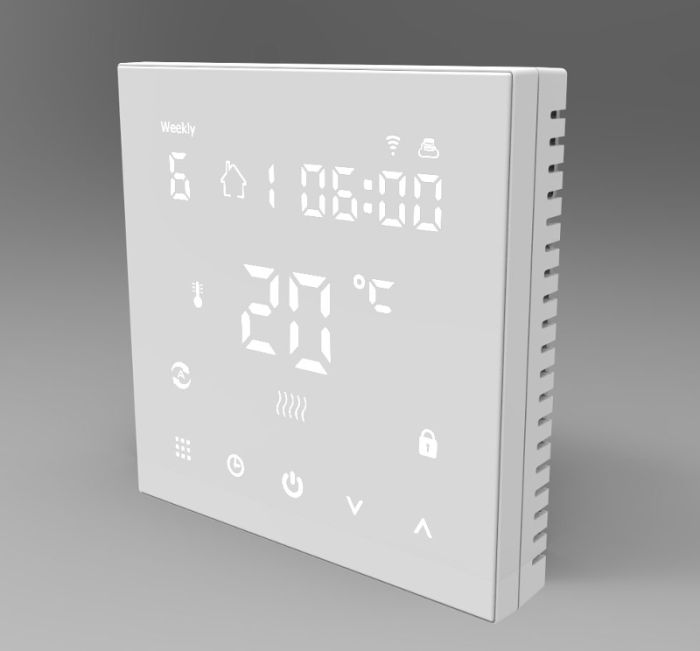 Põrandakütte termostaat Node Cube White WIFI