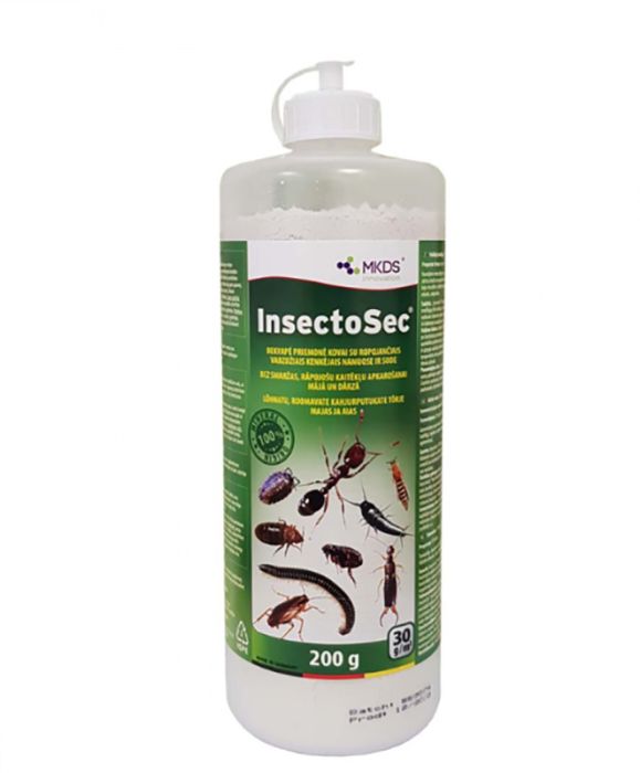 InsectoSec Kahjuritõrjepuuder majas ja aias 200 g
