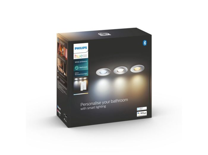 Süvistatavad LED-kohtvalgustid Philips Hue Adore 3-osaline