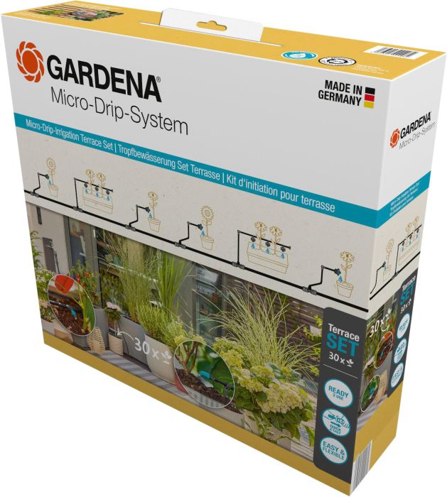 Micro-Drip Gardena stardikomplekt 30 rõdutaimedele