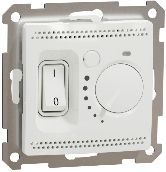Põrandakütte termostaat raamita Schneider Sedna Design 16 A valge