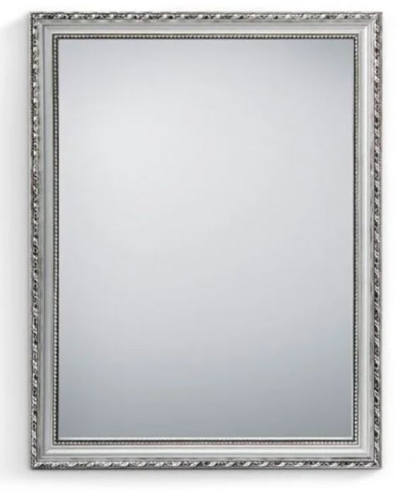 Peegel Loreley 34 x 45 cm, hõbedane