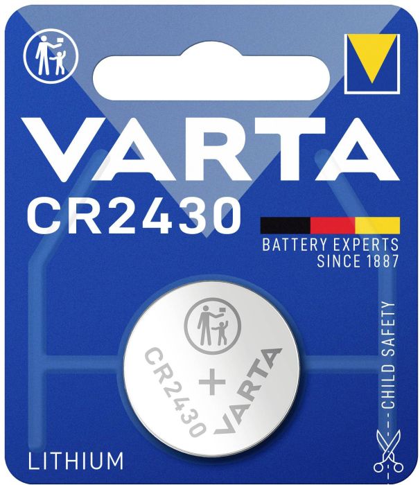 Patarei Carta CR2430 Lithium