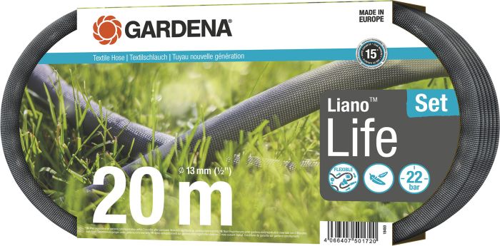 Tekstiilvoolik Gardena Liano Life 20m