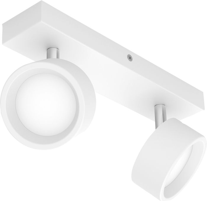 LED-kohtvalgusti Philips Bracia 2-osaline valge