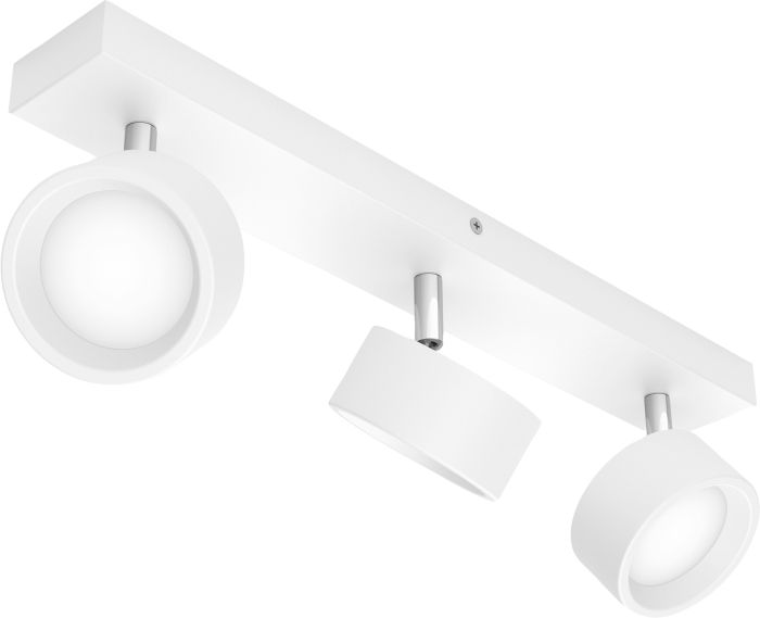 LED-kohtvalgusti Philips Bracia 3-osaline valge