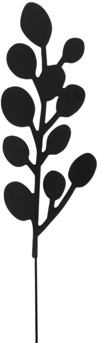 Aiakaunistus Eukalüpti oksa valik 50 cm, must
