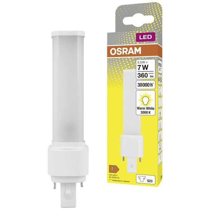 LED-lamp Osram Dulux S7 EM & AC Mains 3,5 W G23 830