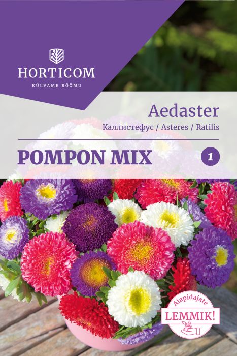 Aedaster Horticom Pompon Mix 1g